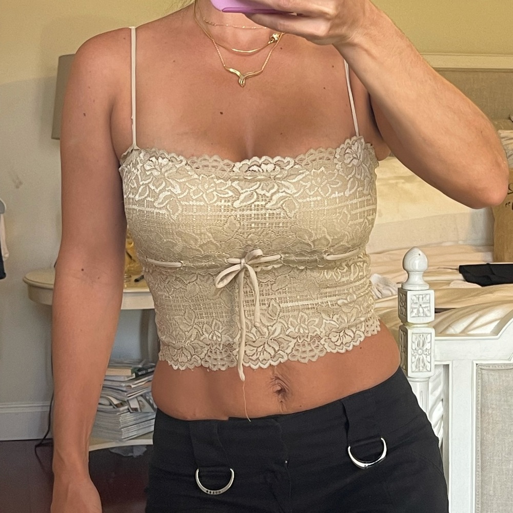 Guess Lace Crop Top